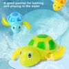 Cartoontiere Kinder Badespielzeug Säuglinge Badezimmer Badekomfort Spielzeug Badewannen Spring Spielzeug Schwimmen Wasserspiel Baby Geschenk Y240416