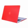 Cas de cas pour Apple MacBook Pro 13.3 A2251 A1989 A2338 Couvercle de protection pour ordinateur portable mat pour 13,3 11,6 A1465 A2337 Shell 12 pouces A1534