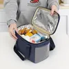 Storage Bags Travel Cooler Bag Fresh Keeping Food Multifunctional Insulated Lunch Tote Box Case Shoulder Strap Refrigerator