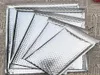 5 rozmiarów 40pcs srebrna koperta metalowa bąbelka pocztowa aluminiowa folia foliowa torba na prezent pakowanie Wrap3122565