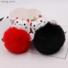 Peliti per le portabianchesi 2020 all'ingrosso gradevole fortunato tallone di pelliccia per gatto zodiacico zodiacale Accessori per auto peluche con peluche Y240415