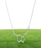 1 Structure moléculaire chimique Formule de pendentif 5HT Infirmière exquise géométrique Simple Lucky Woman Mother Men039S Family4608045