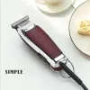 Clippers Hair Clipper Professional Corded Electric Trimmer 0,1 mm Precisie Kapselmachine Kapper Salon Style Fade Hairline Shaver Razor