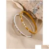 الكفة الأنيقة مكعب Zirconia 14K الذهب الأصفر سوار سوار السوار المجوهرات المقاومة للماء للنساء سحر الأزياء أسوار توصيل DHYP3