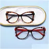 Sonnenbrillen Frames Cat Eye Glasse Vintage Computer Brillen übergroß