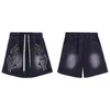 24SS Hellstar Shorts Designers Men Pantalon Short Pantal