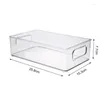 Cuisine de rangement de rangement plus épais Fridge Freiner Vegetable Fruit Box Fresh Box Organisateur Refrigérateur Conteneurs d'aliments Racks Holds