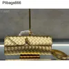 Andiamo Clutch Bag Bottegvenetas Handbags 2024 Springsummer New Handmade Weaving Dinner Cowhide Handheld Small Squar