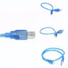 Hochqualität Ein Typ USB -Kabel kompatibel mit UNO R3 Nano Mega Leonardo Pro Micro und Due Blue - mit USB/Mini -USB/Micro -USB -Steckern mit USB/MINI.