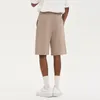 Actieve shorts Heren Pure katoen vaste kleur Stijf en glad casual datum comfort Vijfpuntbroeken voor mannen training Street Style