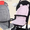 Stroller onderdelen accessoires Baby Stroller Mat Ademende auto-voering dubbelzijds babylichaamsteunmat baby kinderwagens MAT Q240416