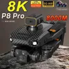 DRONES 2024 NOUVEAU P8 Pro Drone 8k Five-caméra Obstacle Professional Évitement sans balais Aérien Aérien Aérien Aircraft Gift 240416