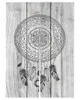 Curtain Wood Grain Dream Catcher Japanese Doorway Bedroom Partition Noren Drapes Kitchen Entrance Hanging Half-Curtains Linen