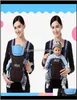 Transportörer slingrar ryggsäckar växel baby barn modernitetsborn front justerbar spädbarnsäkerhet spänne påse wrap mjuk småbarn sling car43321679004