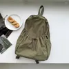 Sacs d'école Iskybob DrawString extérieur sac à dos léger à sac à dos de mode en nylon avec fermeture éclair à grande capacité Trav