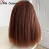 Peruca africana Eur US Matte High Temperature Silk Silk Fiber Lace Front Hair Cosplay Party Holiday Perruques Lace Wig High Quali Korean High