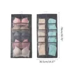 Storage Bags Wall Hanging Bag Wardrobe Organizer Double Side Underwear Bra Socks Sorting Bedroom