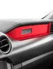 Alcantara Warp Control Instrument Adornment Decorative Panel Performance Sticker for Ford Mustang 20152020 Interior Accessories4209023
