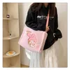 Plush Bag Toy Kawaii Cinnamoroll Plush Crossbody Bag Kuromi Shoulder Bags High-Capacity Handbag For Girls