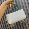 Abendtaschen Cyy -Kette Perlen Unterarme Bag Damen modische Handtasche Schulterkreuzkörper kleiner Platz