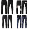 Jeans Designer Mens Mens Denim Pantalon Pantalon Fashion Trousser Us Taille 28-40 Hip Hop Tableau de fermeture éclair en détresse pour mâle 2024 Top Sell S