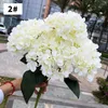 Fleurs décoratives bouquet artificiel Hortensia Branches Mariage Bridal Fake Party Banquet Décoration Accessoires Home Decor