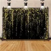 Pography Backdrop Gold Glitter Colorful Balloons Po Background Adult Women Birtheday Party Decoration Banner 240411