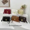 Kadınlar için Yüksek Son Tasarımcı Çantalar Celli Kadın Çanta Yeni Yüksek Son Duygu Çantası Çanta Kilit Tokalı Küçük Kare Çanta Crossbody Çanta Doku Çantaları Orijinal 1: 1 Gerçek Logo, Kutu