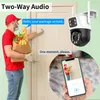 P6S QQ6 4K 8MP Wi -Fi Camera Ptz Наружный человек обнаружение.