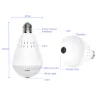 System 360° Panoramic Wifi 1080p Camera Light Bulb Home Security Video Camera Lamp Wireless Cctv Surveillance Fisheye Network Camera