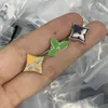 3pcs/Set Star Clover Charm Ohr Stud