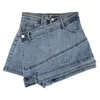 Saias casuais plus size size feminino short high shorts roupas de verão para mulheres calças de carga roupas