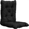 Pillow 1Pcs Outdoor Garden High Back Chair Solid Color Thick Elastic Comfortable Breathable Sun Lounger 100x50x6cm