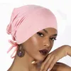 Fashion de hijab modal blanc musulman Undercap Abaya Hijabs pour femme Abayas Jersey Head Scarf Dress Women Turbans Turban Cap 2024240403