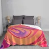 Coperte Colori al neon Design in marmo Ultima luce sottile super morbida coperta sottile coperta colorata Ele