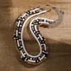 Bohemia Colliers de serpents en bois faits à la main