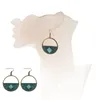 Boucles d'oreilles en peluche Boeycjr ethnique vintage cuivre cuivre en alliage en alliage drop joelry pour femmes cadeau