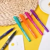 8pcs/set canetas neutras apagadas multicoloridas 0,7 mm escrevendo ferramentas criativas de desenho criativo material escolar de escritório papelaria