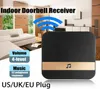 Smart Wireless WiFi Türklingel -Tür Chime Ring Dingdong Videotür Bell Receiver12601348