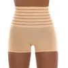 Culotte de femmes shorts de forme de forme sexy pour les femmes boyshorts hauts corpus de la taille de la taille mince des sous-vêtements féminins confortables doux