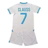 23 24 Guendouzi Gigot Kid Kit Soccer Jerseys Balerdi MBemba Toure Pau Lopez Payet sous Harit Gueye Vititinha Home Away 3rd Football Shirts