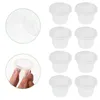 Tass jetables Paires 100 PCS Sauce tasse de rangement de rangement de rangement de rangement