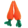 Fiori decorativi 2 pezzi decorazione pasquale di carota artificiale simulazione di simulazione cornali carote di stoffa