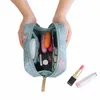 1pc Mini Cosmetic Bag Flamingo Solid Color Travel Toiletry Storage Bag Cactus Beauty Makeup Bag Organizer for Women X8cD#