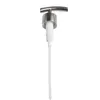 Dispensateur de savon liquide Home Bathroom Pump Head 1 Set Bright Chrome / Nickel / Black Dispeners Electroplate Brossed Buse de haute qualité