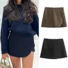 Saias de saia curta de poliéster moda simples quadris sólidos mini sexy slim lápis feminino