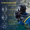 Wristwatches Men Dive Computer Watch Waterproof 100M Smart Digital Free Diving Watches Barometer Compass Temperature Clock