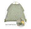 Hundbäddar Pet Kennel Cat Nest Princess Cushion Travel Tent Outdoor Bed For Small Medium Puppy Indoor Cave House SOFA 240426