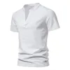 Herren T-Shirts Modestil Minimalist Stretch Silm Kurzarm T-Shirt