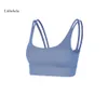 Lu Align Align Women Summer Summer Top Sport Bra Sleeseless Fiess Yoga Tops Treinando Sexy Cami S Lemon Gym Running Workout